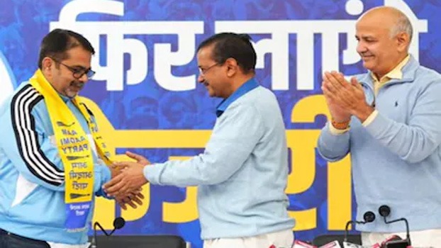 दिल्ली चुनाव के लिए AAP की दूसरी लिस्ट जारी, मनीष सिसोदिया की बदली सीट