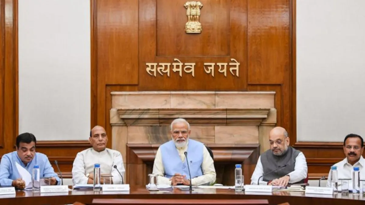 Modi Cabinet Meeting